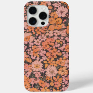 Vintage Blume in Orange und Rosa Case-Mate iPhone Hülle