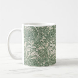 Vintage Blume Kaffeetasse