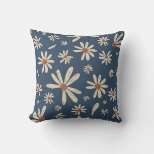 Vintage Blume Kissen