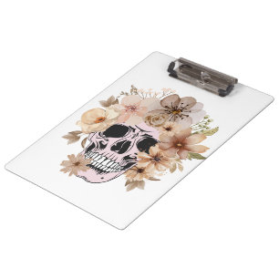VINTAGE BLUME KLEMMBRETT