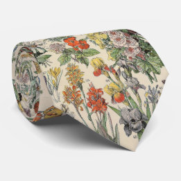 Vintage Blume Krawatte