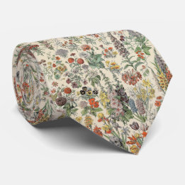 Vintage Blume Krawatte