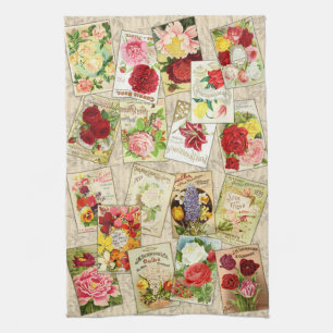 Vintage Blume Küchentücher