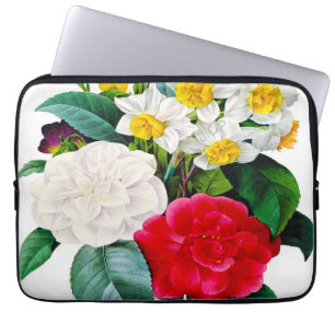 Vintage Blume Laptopschutzhülle