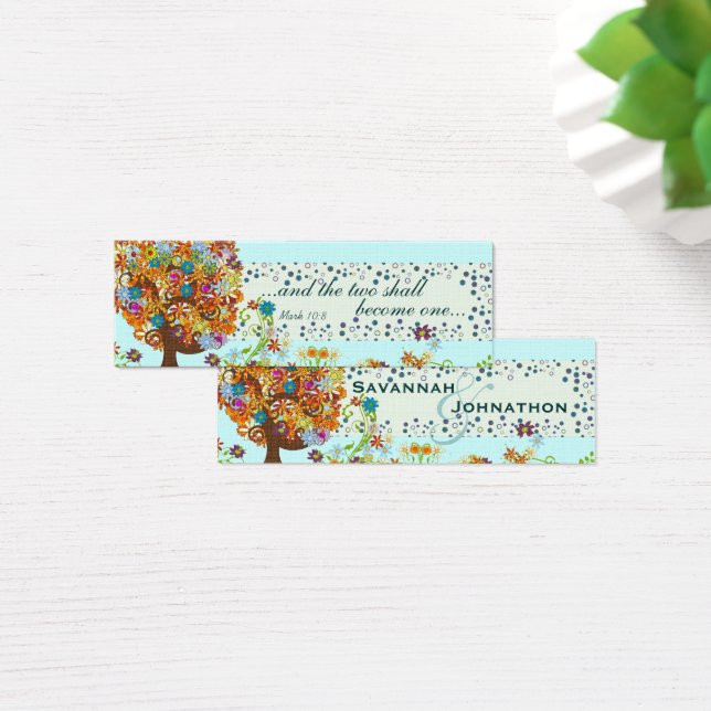 Vintage Blume Liebe Tree Hochzeitstags (Schreibtisch)