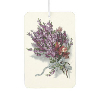 Vintage Blume Lila Lavender Floral Bouquet Autolufterfrischer