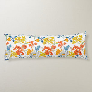 Vintage Blume Muster Seitenschläferkissen