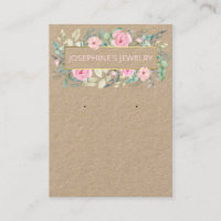 Vintage Blume - Nekklace & Earring Display