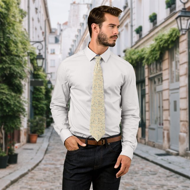 Vintage Blume personalisieren Krawatte (Von Creator hochgeladen)