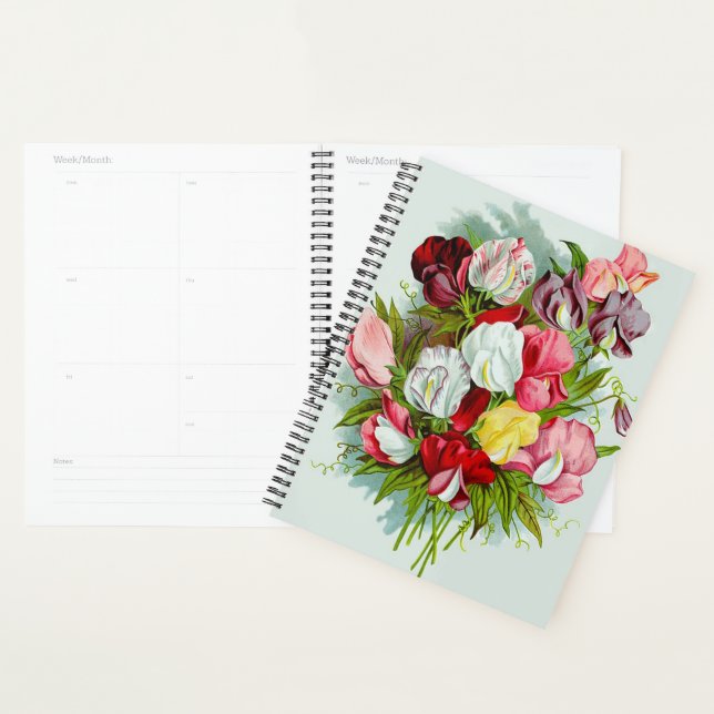 Vintage Blume Planer (Anzeige)
