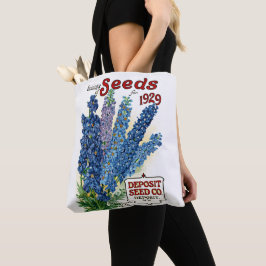 Vintage Blume Saatkatalog 1929 Totbeutel Tasche