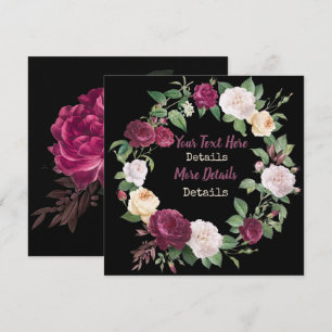 Vintage Blume Save the Date