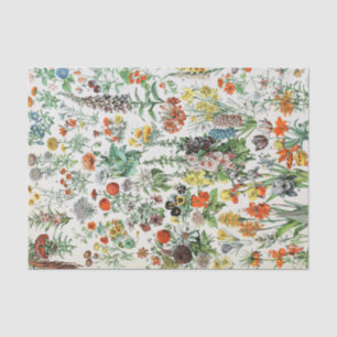 Vintage Blume  Seidenpapier