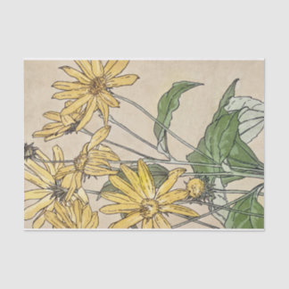 Vintage Blume Seidenpapier