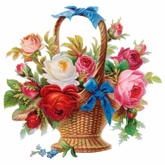 Vintage Blume Skulptur Freistehende Fotoskulptur (Vorne)