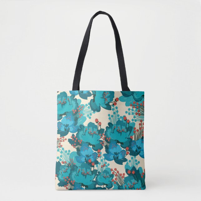 Vintage Blume Tasche (Vorderseite)