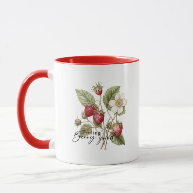 Vintage Blume Tasse (Links)