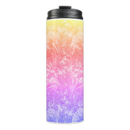 Vintage Blume Thermosbecher