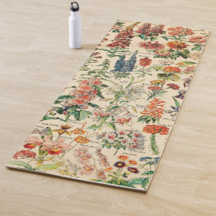 Vintage Blume Yogamatte