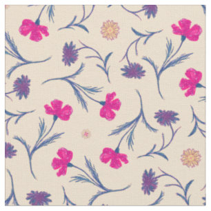 Vintage Blume zur Freiheit, die Niedliche Girly Fl Stoff