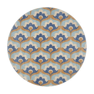 Vintage-Blumen nahtloses Design. Schneidebrett