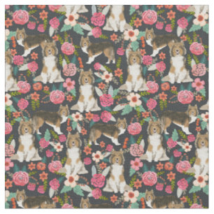 Vintage Blumen Stoff