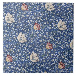 Vintage-Blumen William Morris Medway Fliese