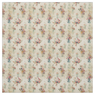 Vintage Blumenbouquets mit antikem Charme Stoff