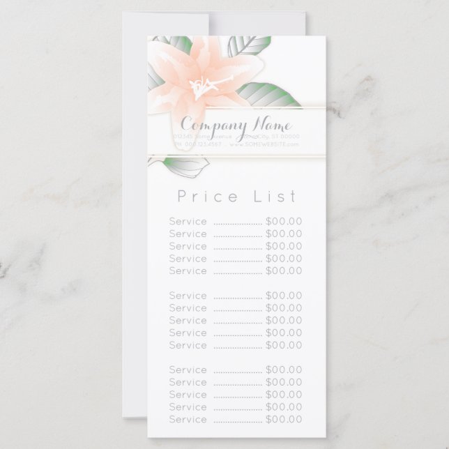 Vintage Blumeneleganz (Vorderseite)