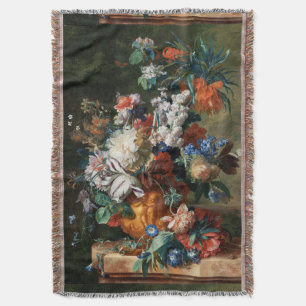 Vintage Blumengesteck Jan van Huysum Bouquet of Fl Decke