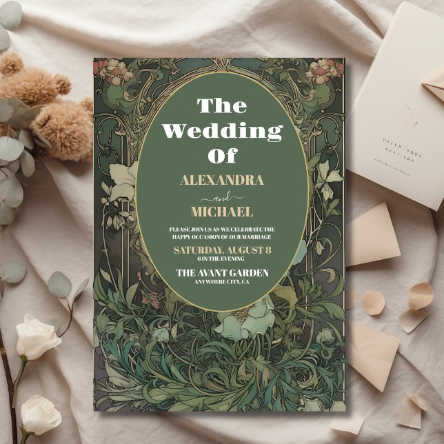 Vintage Blumenhochzeit Flyer (Von Creator hochgeladen)