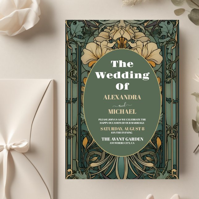 Vintage Blumenhochzeit Flyer (Von Creator hochgeladen)