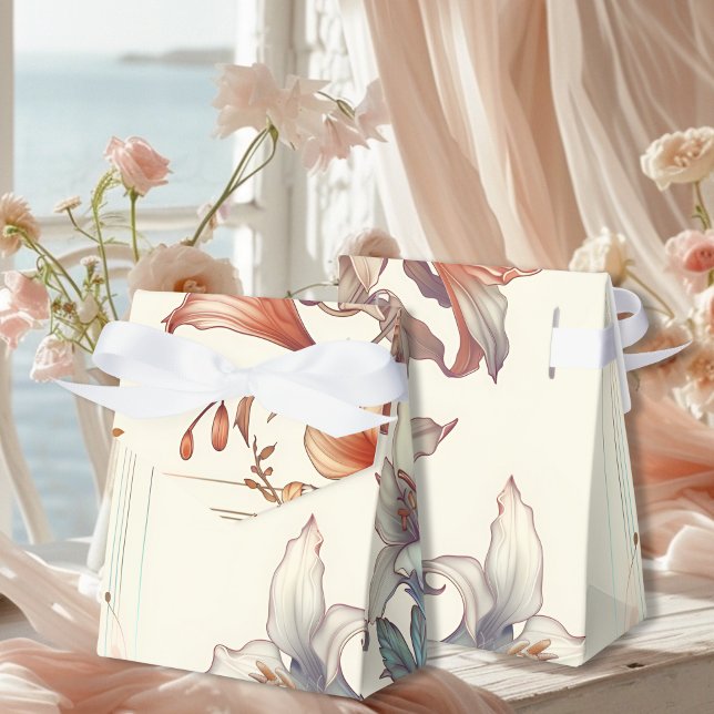 Vintage Blumenhochzeit Geschenkschachtel (Von Creator hochgeladen)