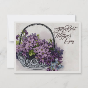 Vintage-Blumenkorb – Muttertagsblüte