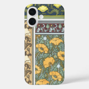 Vintage-Blumenkunst Art Nouveau Mohnblumen title_seo2