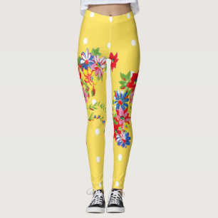 Vintage BlumenLeggings Leggings