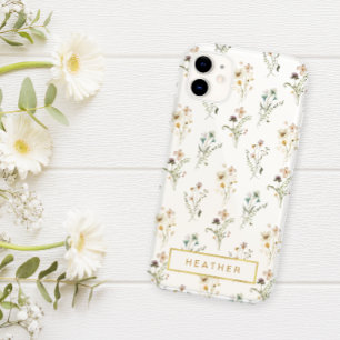 Vintage-Blumenmuster Case-Mate iPhone Hülle