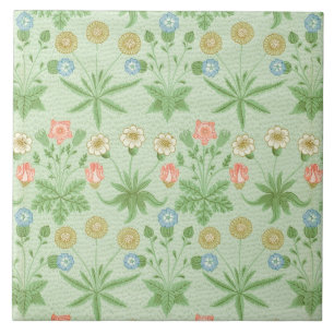 Vintage Blumenmuster Rosa Blau William Morris Gäns Fliese