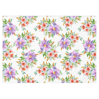 Vintage Blumenmuster Tischdecke