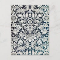 Vintage-Blumenmuster, William Morris