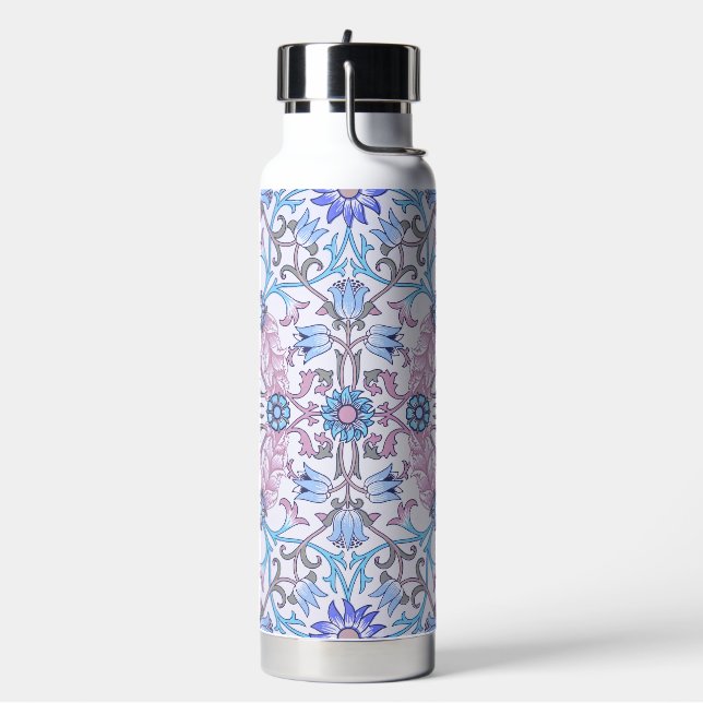 Vintage-Blumenmuster, William Morris Trinkflasche (Links)
