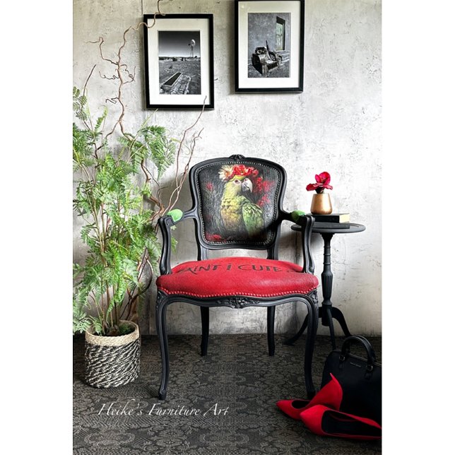 Vintage Blumensittich Seidenpapier (Von Creator hochgeladen)