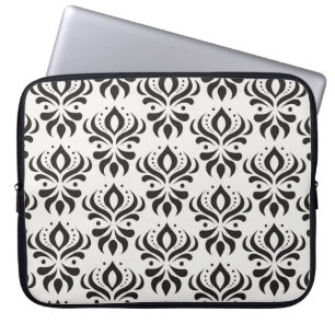 Vintage Blumenstaube nahtlos. Elegant Laptopschutzhülle