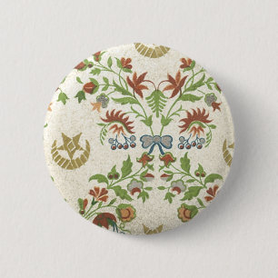 Vintage Blumenstoffe (160) Button