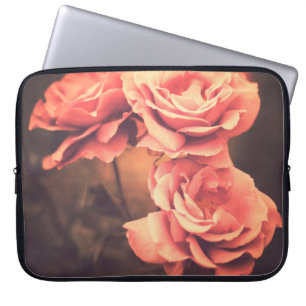 Vintage Blumenvintage, Blume, Rose, antike Villa Laptopschutzhülle