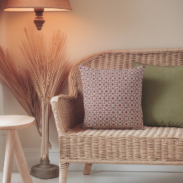 Vintage blumige Medallion Kissen