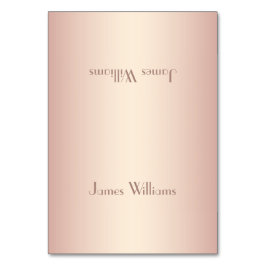 Vintage Blush-Place-Einstellkarten Tischnummer