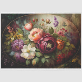 Vintage Blüte. Seidenpapier