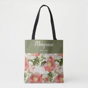 Vintage Blüte Tasche