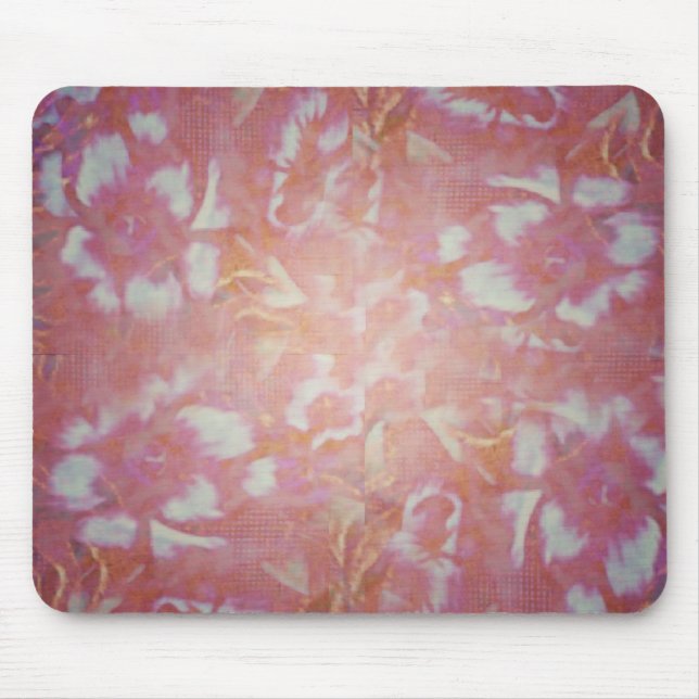 Vintage Blüten Mousepad (Vorne)